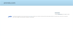 Desktop Screenshot of amruta.com